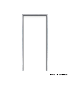 Marco Porta Corta Fogo Cinza Chumbado 80x210 Portex