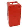 Caixa 5 entradas PVC vermelho s/rosca 1/2"-3/4" Caixa 5 entradas PVC vermelho s/rosca 1/2"-3/4"