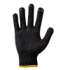 Luvas de algodão preta com pigmentos de PVC EPI Zeus - Cotton Grip - CA 51255 Luvas de algodão preta com pigmentos de PVC EPI Zeus - Cotton Grip - CA 51255