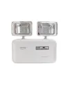 Iluminação de Emergência LED 2 faróis 600 lúmens - Segurimax Iluminação de Emergência LED 2 faróis 600 lúmens - Segurimax